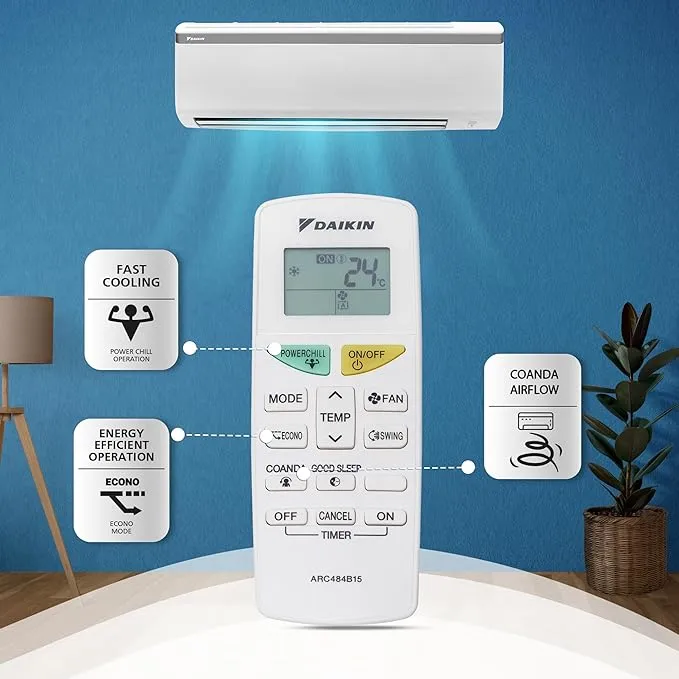 Daikin 0.8 Ton 3 Star, Fixed Speed Split AC (Copper, PM 2.5 Filter, 2022 Model, FTL28U, White) - Image 4